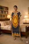 Maxi Cotton Summer Dashiki African Kaftan Dress