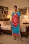 Maxi Cotton Summer Dashiki African Kaftan Dress