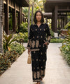 Paisley Design Button Collar Shirt & Flared Trousers Co-ord Set